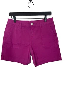 St. John’s Bay Short Women’s size 4 Shorts Mid Rise Pink - Picture 1 of 7
