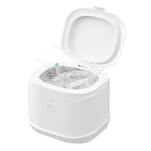 48kHz Ultraschall Retainer Reiniger Maschine Zahnersatz Mundschutz Schmuckreiniger - Bild 1 von 16