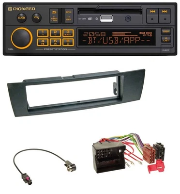 Pioneer DAB MP3 USB Bluetooth Autoradio für BMW 1er E87 3er E90-3 X1 E84 Z4 E89 - Bild 1 von 4