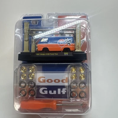 1/64th M2 Machines Model Kit R80 Gulf 1967 Dodge A100 Panel Van Chase - Image 1 of 4
