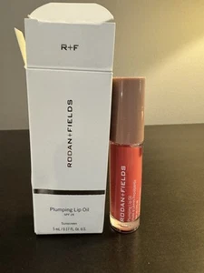 Rodan Fields Plumping Lip Oil SPF 28 Coral 5 ml .17 oz Full Size NIB EXP 1/26 - Picture 1 of 5