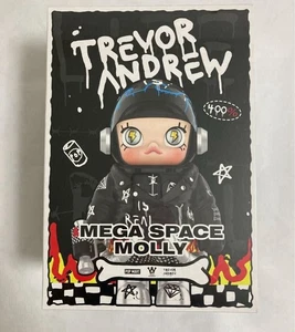MEGA SPACE MOLLY 400% Trevor Andrew Pop Mart Figure Limited Japan Exclusive New - Picture 1 of 11
