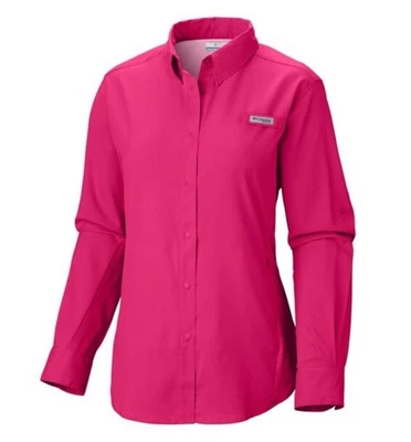 Columbia PFG Tamiami II  Womens Button Long Sleeve Outdoor Fishing Shirt Small - Image 1 of 4