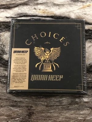 Uriah Heep Choices CD 2021 Box Set UK Import 6 Disc Rare New Sealed - Image 1 of 4