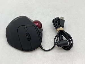 Perixx Perimice-517 Wired Trackball USB Mouse 7 Button Design Black FREE S/H - Picture 1 of 4