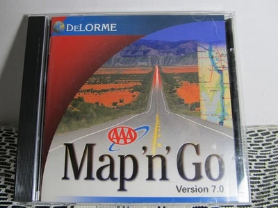 DeLorme Map 'n' Go Version 7 for Windows 95/98 or windows 2000 VGUC ! - Image 1 of 4