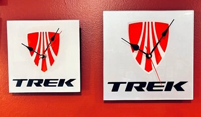 Trek Bicycles Custom Wall Clock - Color Scheme & Size Options-FREE Shipping-MTB - Image 1 of 4