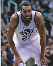 Rudy Gobert Autographed 8x10 Utah Jazz Free Shipping B129