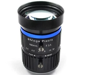Camera Lens 8MP Focal Length 100mm F3.5 C Mount FOV 7.2°x5.5° Format 1" - Picture 1 of 6