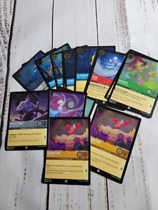 Disney Lorcana The First Chapter Cold Foil Singles *Buy 3 Get 1 Free* S/UC/R/SR - Picture 1 of 11