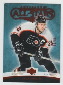 KEITH PRIMEAU 2005-06 UD Artifacts RED #185 SP Parallel #01/50 All-Stars 1/1 - Picture 1 of 1