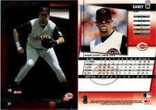 2002 Donruss Best of Fan Club Baseball Card #50 Sean Casey Reds
