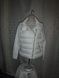 Women's Active Puffer Jacket ,XS Old Navy,White Ivory,Full Zip ,2 pockets - Picture 1 of 11
