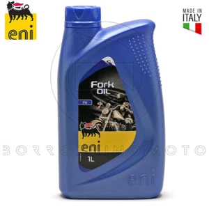 1LT OLIO FLUIDO FORCELLA ENI FORK OIL 5W LIGHT UNIVERSALE per MOTO ROAD / OFFRAD - Bild 1 von 4