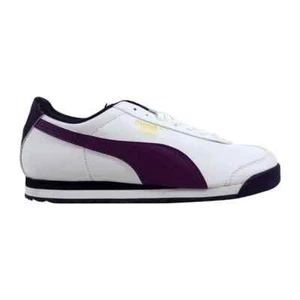 Puma Roma Basic Jr White/Blackberry-Grape-Gold 354259 16 Grade-School - Picture 1 of 6