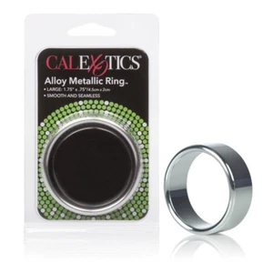 Alloy Metallic Cock Ring Large - 1.75" Aluminum Penis Erection Enhancer Sex Toy - Picture 1 of 2