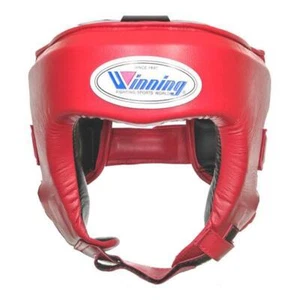Winning JABF Certified Boxing Head Gear Amateur Red Face Guard JABF-HG NEW - Picture 1 of 2
