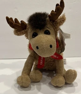 VGC w/ Tag Stuffed Animal House Floppyfoot Moose “Big Murph” 9” Long - Picture 1 of 7