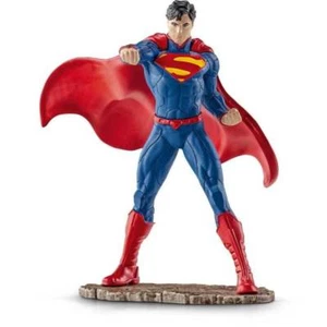 SUPERMAN CHE COMBATTE SCHLEICH 22504 Justice League mini figure originale - Foto 1 di 1