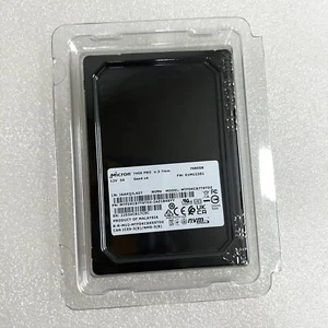 Micron 7400 PRO 7.68TB SSD U.3 2.5" Gen4 x4 NVMe MTFDKCB7T6TDZ-2AZ18ABYY - Picture 1 of 3