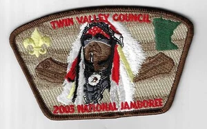 2005 National Jamboree JSP Twin Valley Council BRN Bdr. [MK-4280] - Picture 1 of 1