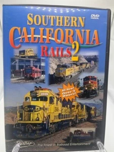 SOUTHERN CALIFORNIA RAILS 2 DVD. PENTREX RAILROAD ENTERTAIMENT 2 HRS. 15 MIN - Imagen 1 de 4