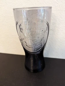 2012 McDonald's Exclusive Speedee 1955 Graphic Purple Tinted Glass Cup VGC - Picture 1 of 7