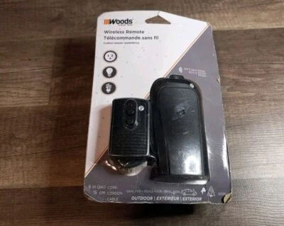 Woods 32555WD Weatherproof Outdoor Electrical Outlet Switch, Wireless Remote In, - Image 1 of 4