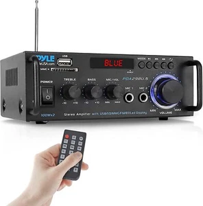 PyleHome PDA29BU.6 Compact Bluetooth Steereo Power Amplifier - Picture 1 of 7