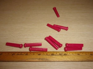 LOT OF 10 KNITTING LOOMS PEGS ONLY RED FOR ROUND LOOM - Picture 1 of 1