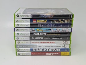 Lot of 10 Xbox 360 Games - Various Condition - Picture 1 of 1