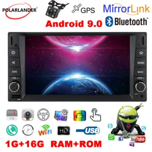 7Inch 2Din Android 9.0 TFT Screen Car Radio MP5Player GPS/WIFI/BT For Old Toyota - Picture 1 of 8