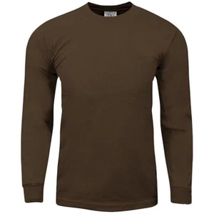 3 Pack Shaka Wear Men's Max Heavyweight Long Sleeve Crew Neck T-Shirt - Picture 1 of 37