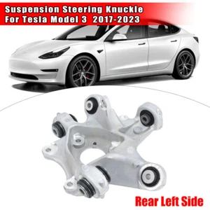 For Tesla Model 3 2017-2023 Rear Left Side Steering Knuckle 104441100G NEW - Foto 1 di 15