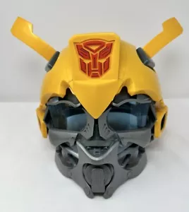 Transformers 2008 Bumblebee Talking Helmet Hasbro Voice Mask funciona muy bien raro - Imagen 1 de 15