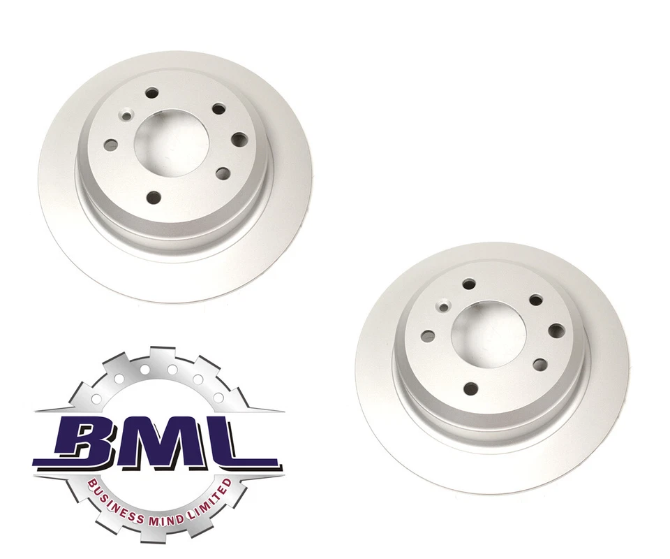 DISCO DE FREIO TRASEIRO JAGUAR XJS SPORTS COUPE 1975 - 1996. 2 x PARTE - JLM12424 - Imagem 1 de 1