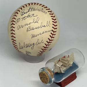 Sal Maglie signed MacGregor Ralph Kiner Baseball PSA DNA COA Dodgers Auto A3314 - Picture 1 of 4