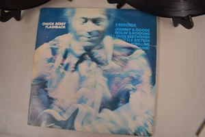 CHUCK BERRY Flashback Dbl LP Vinyl 1975 Rock N Roll EX - Picture 1 of 3