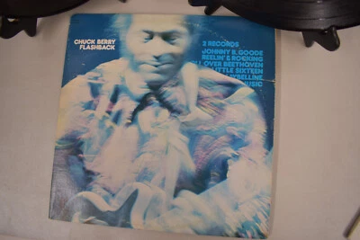 CHUCK BERRY Flashback Dbl LP Vinyl 1975 Rock N Roll EX - Image 1 of 3