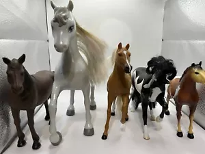 Barbie Horse 2013 Mattel 10" Enertec Hong Kong 8" De colección Imperial Menor Scuffs - Imagen 1 de 13