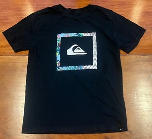 Quick Silver Board Riding Boys Medium T-shirt preowned Graphic Tee - Picture 1 of 6