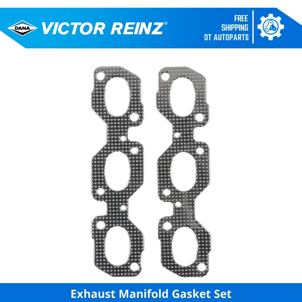 For 2006-2012 Ford Fusion 3.0L V6 Exhaust Manifold Gasket Set Victor Reinz 2007 - Image 1 of 1