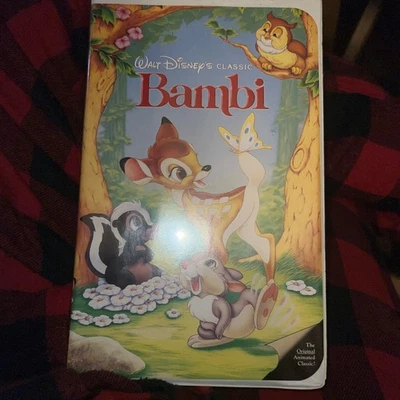 Bambi VHS Black Diamond 942 Super Rare  - Image 1 of 4
