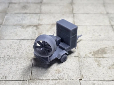 K&B Feuerwehranhänger-Mobiler Groß Ventilator (FwAh-MGV) H0 1:87