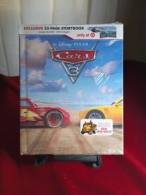Cars 3 NEW Rare Out Of Print (Blu-Ray + DVD Digibook & 32 Page Storybook)   - Image 1 of 4