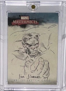 2007 UD Upper Deck Marvel Masterpieces Artist Sketch Jim Jimenez - Picture 1 of 1
