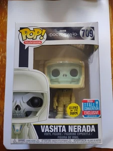 Funko Pop TV BBC Doctor Who Vashta Nerada #709 GITD NYCC 2018 Exclusive - Picture 1 of 8