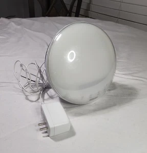 Philips HF3520 Clock Radio Wake-Up Light Colored Sunrise Simulation Touch TESTED - Picture 1 of 11