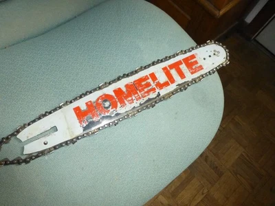 Homelite  X/L chainsaw bar and chain - Image 1 of 4