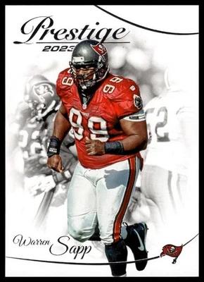 2023 Panini Prestige #281 Warren Sapp - Image 1 of 2